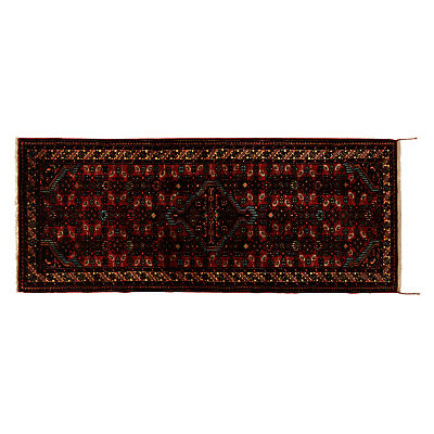 Tajabad Handmade Runner, Red, L200 x W80cm